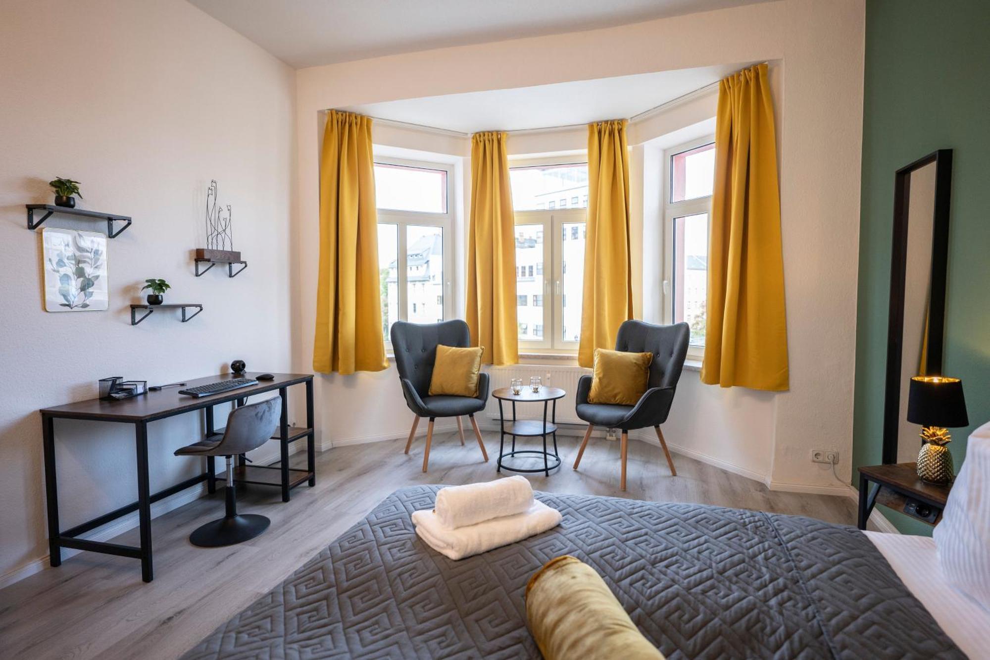 Loh9 - Das Apartment Im Citycenter - Parkplatz - Wlan - Aufzug Chemnitz Exterior foto